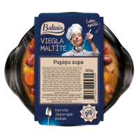 Pupiņu zupa