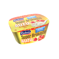Super Brokastis Grieķu jogurts ar auzām un zemenēm