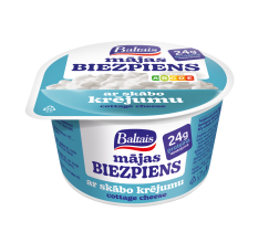Mājas biezpiens ar skābo krējumu, 200g