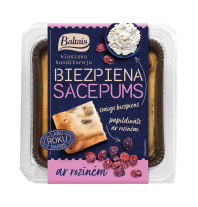 Sacepums biezpiena,Rozīnēm 