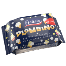 Baltais biezpiena sieriņš Blombino ar plombīra garšu